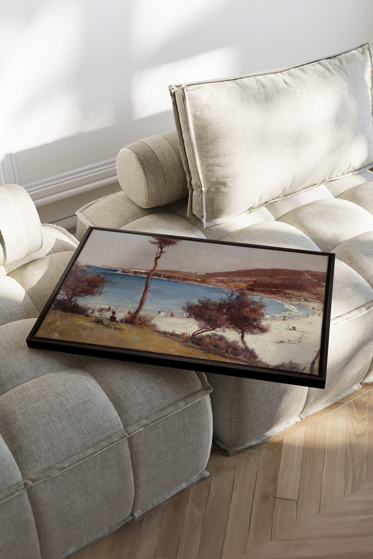 SEAFOAM MEMORIES, Oeuvre sur toile étirée