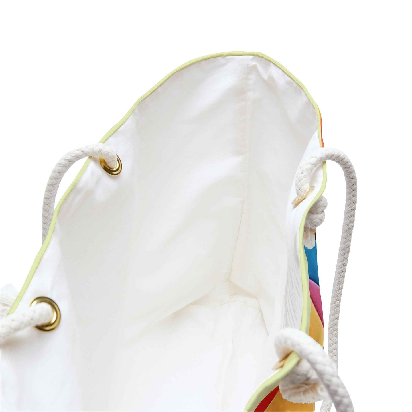 Colorful Geometric Abstract Weekender Bag | Bright Circle Pattern
