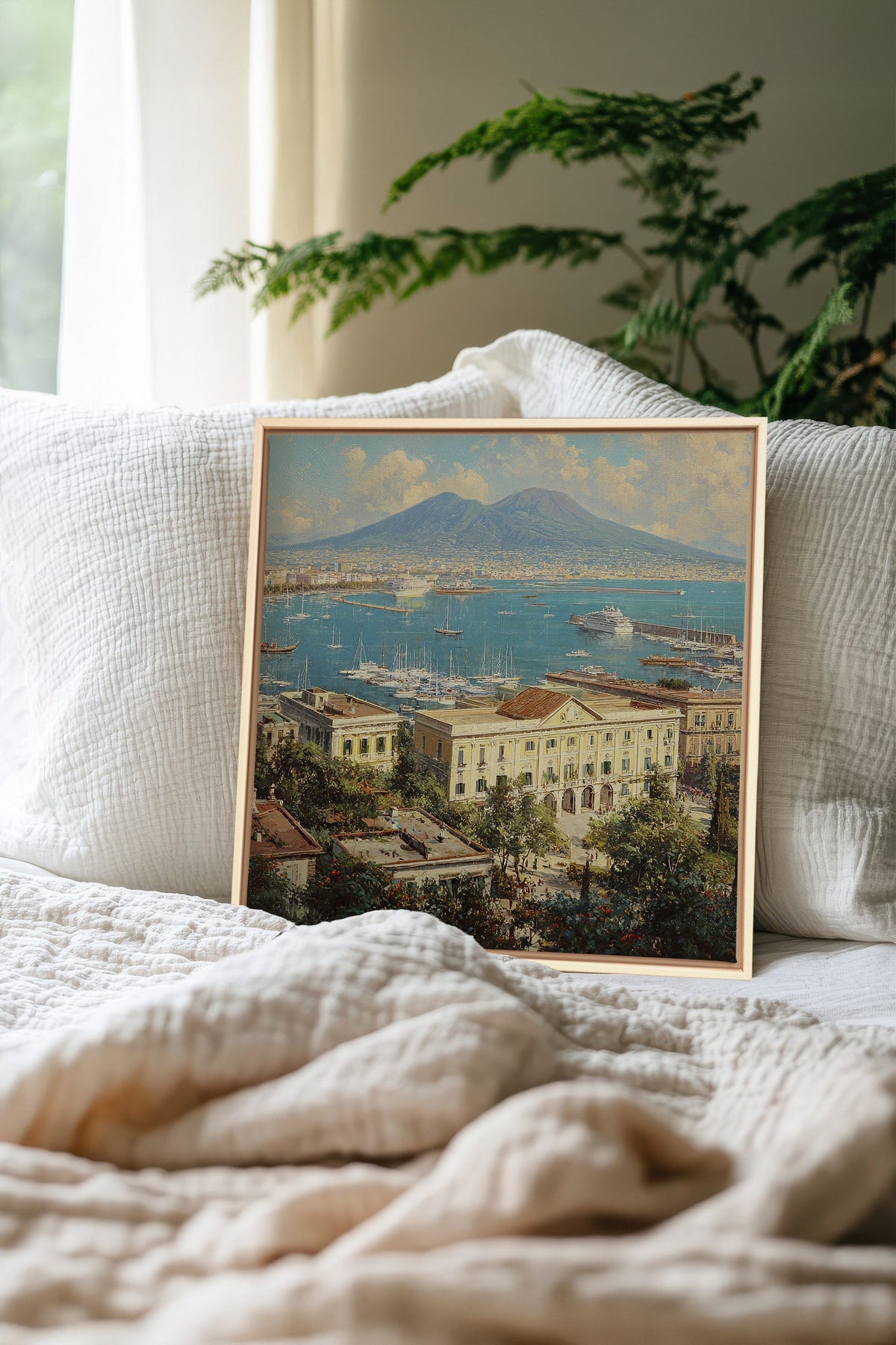 BAY OF GOLD, Oeuvre sur toile étirée