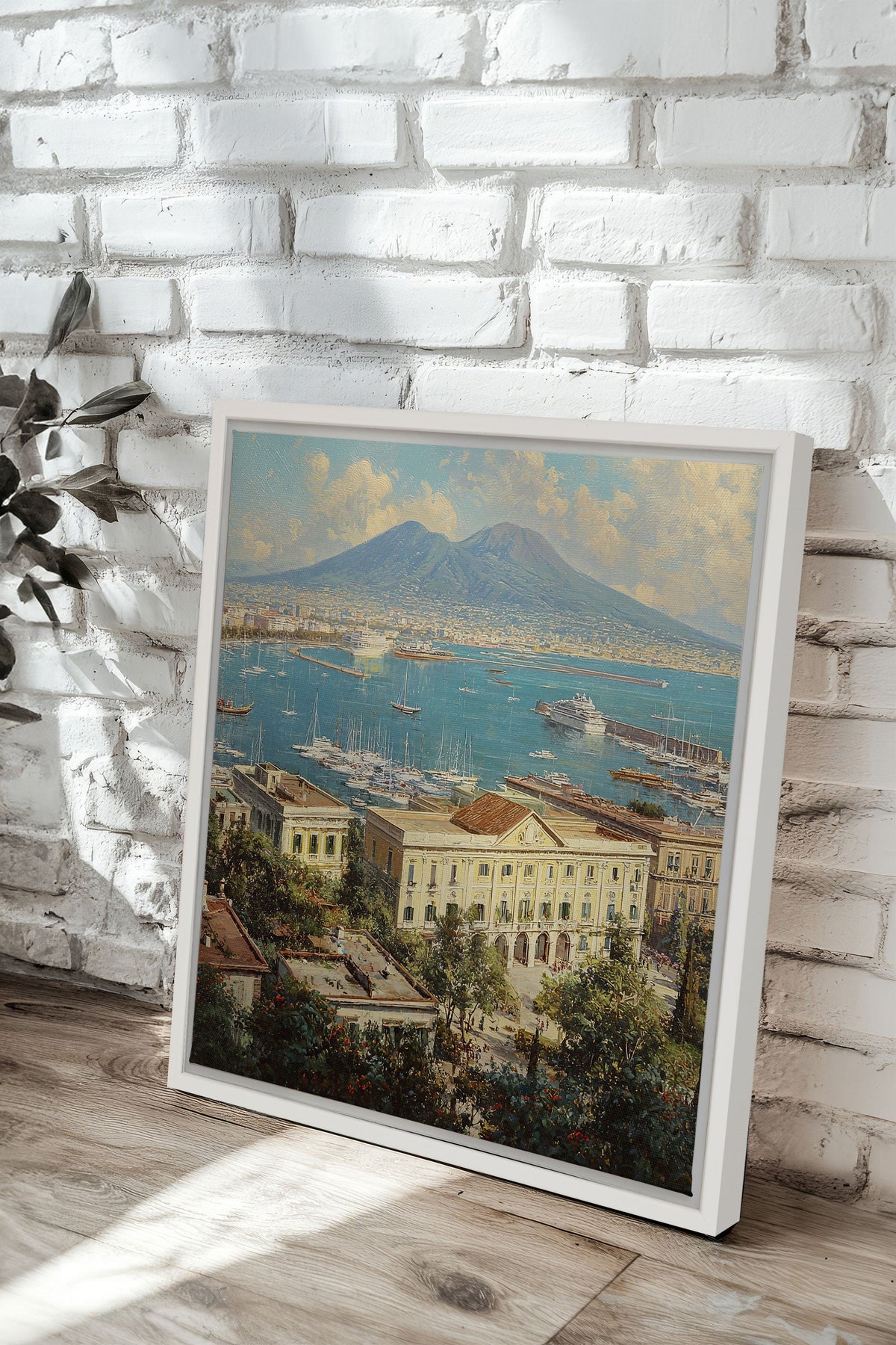 BAY OF GOLD, Oeuvre sur toile étirée
