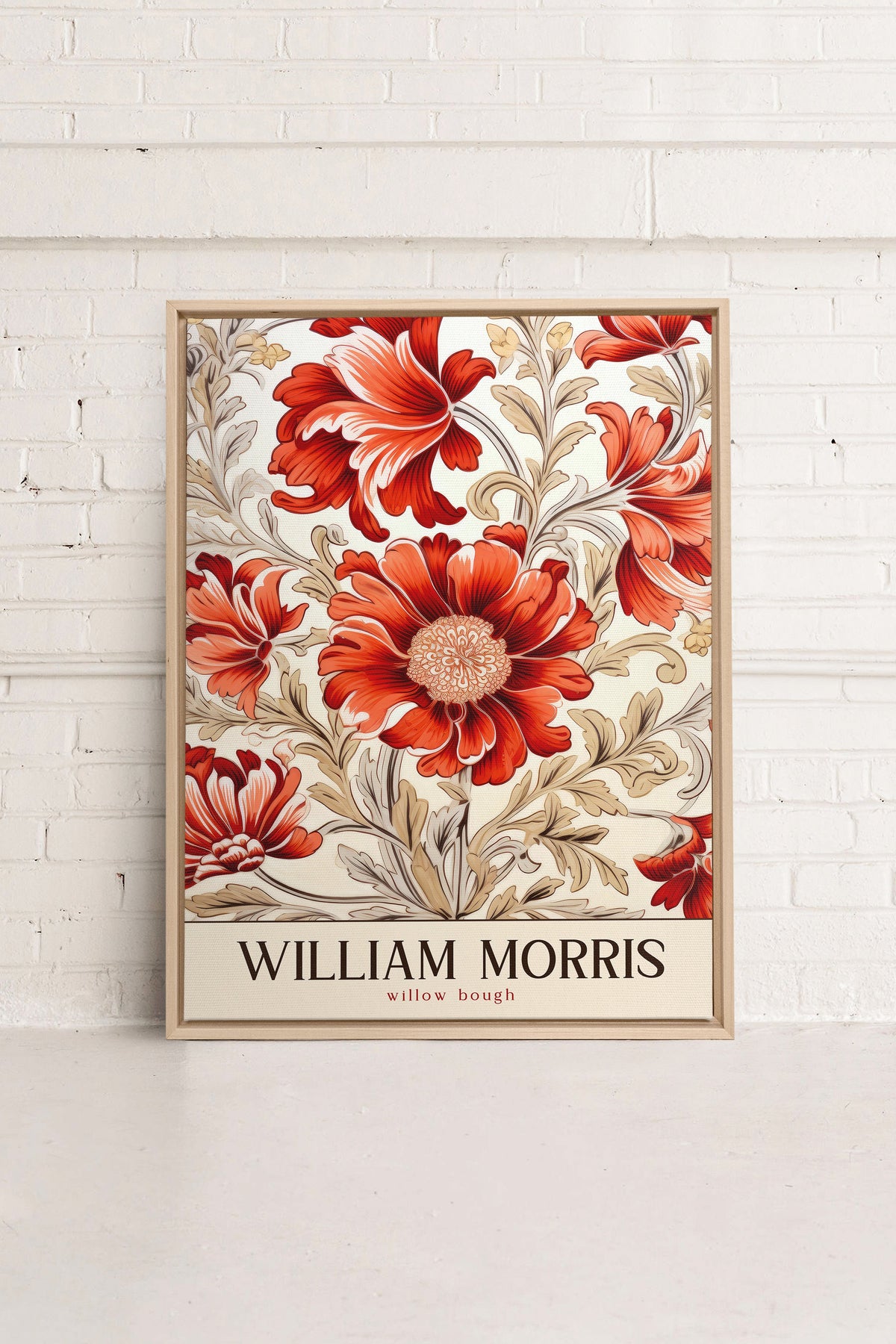 WILLIAM BOUGH, Oeuvre sur toile étirée
