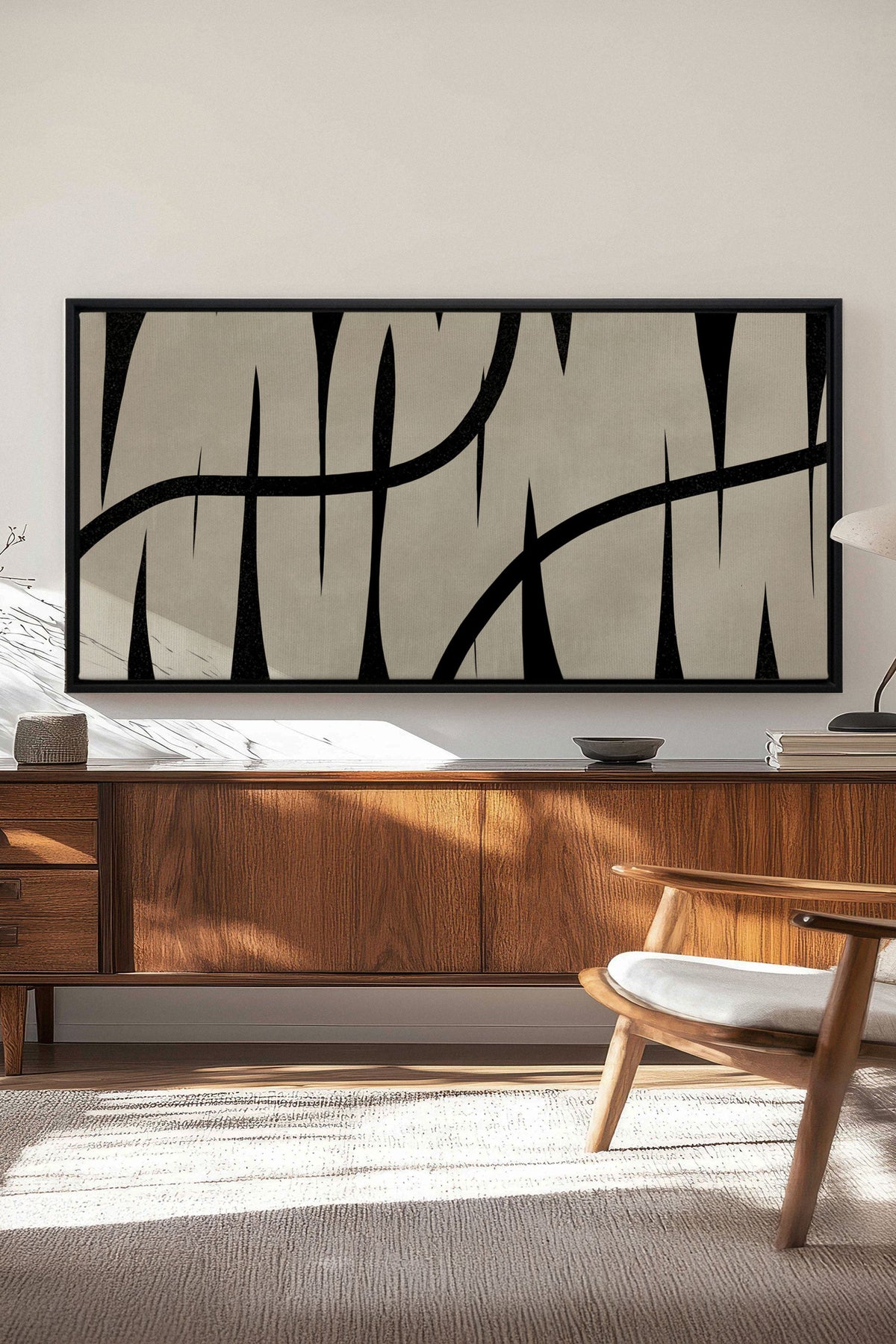 DARK INTERTWINE, Oeuvre sur toile étirée