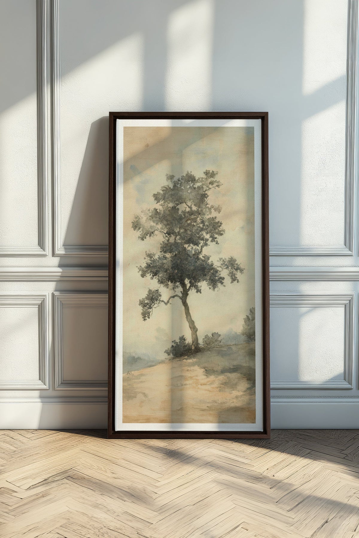 ARBRE DES SOUVENIRS, Oeuvre sur toile étirée
