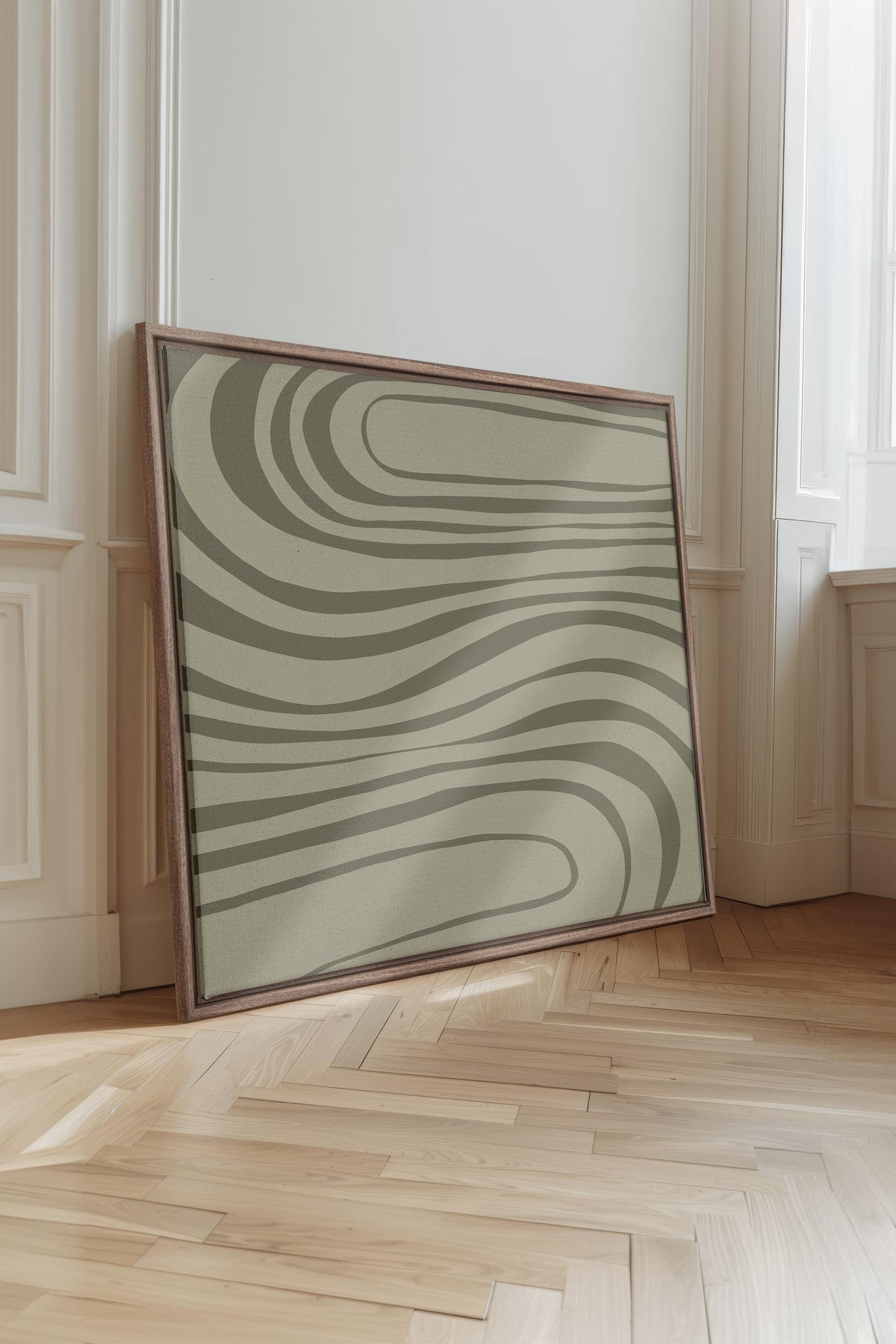 STREAMLINES, Oeuvre sur toile étirée