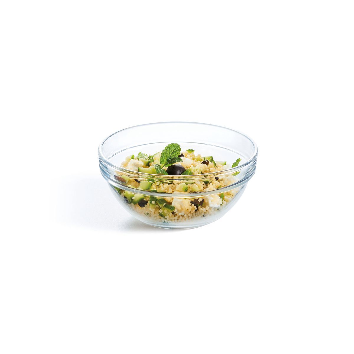 Luminarc Salad bowl with lid Empilable