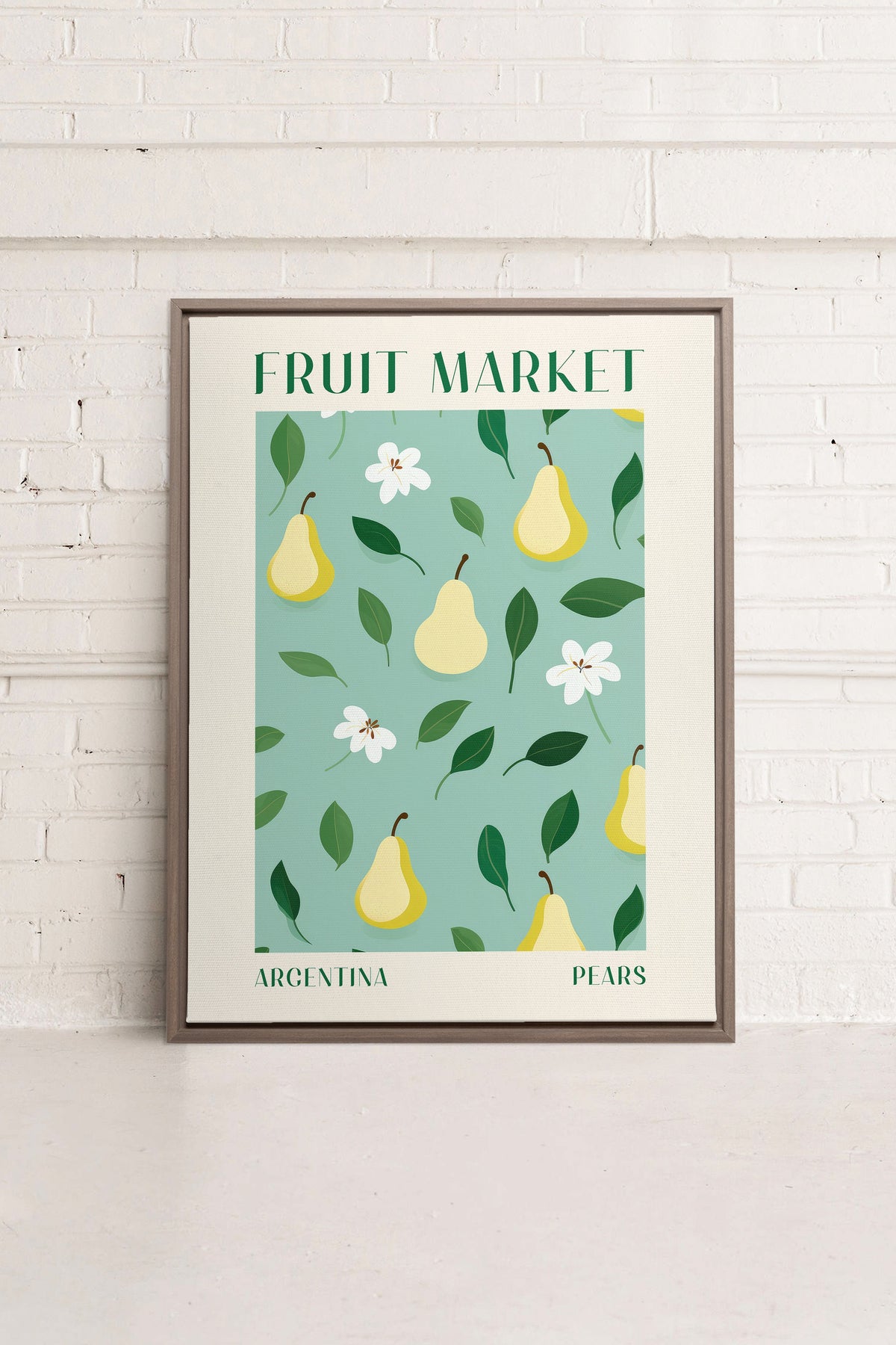 PEARS, Oeuvre sur toile étirée