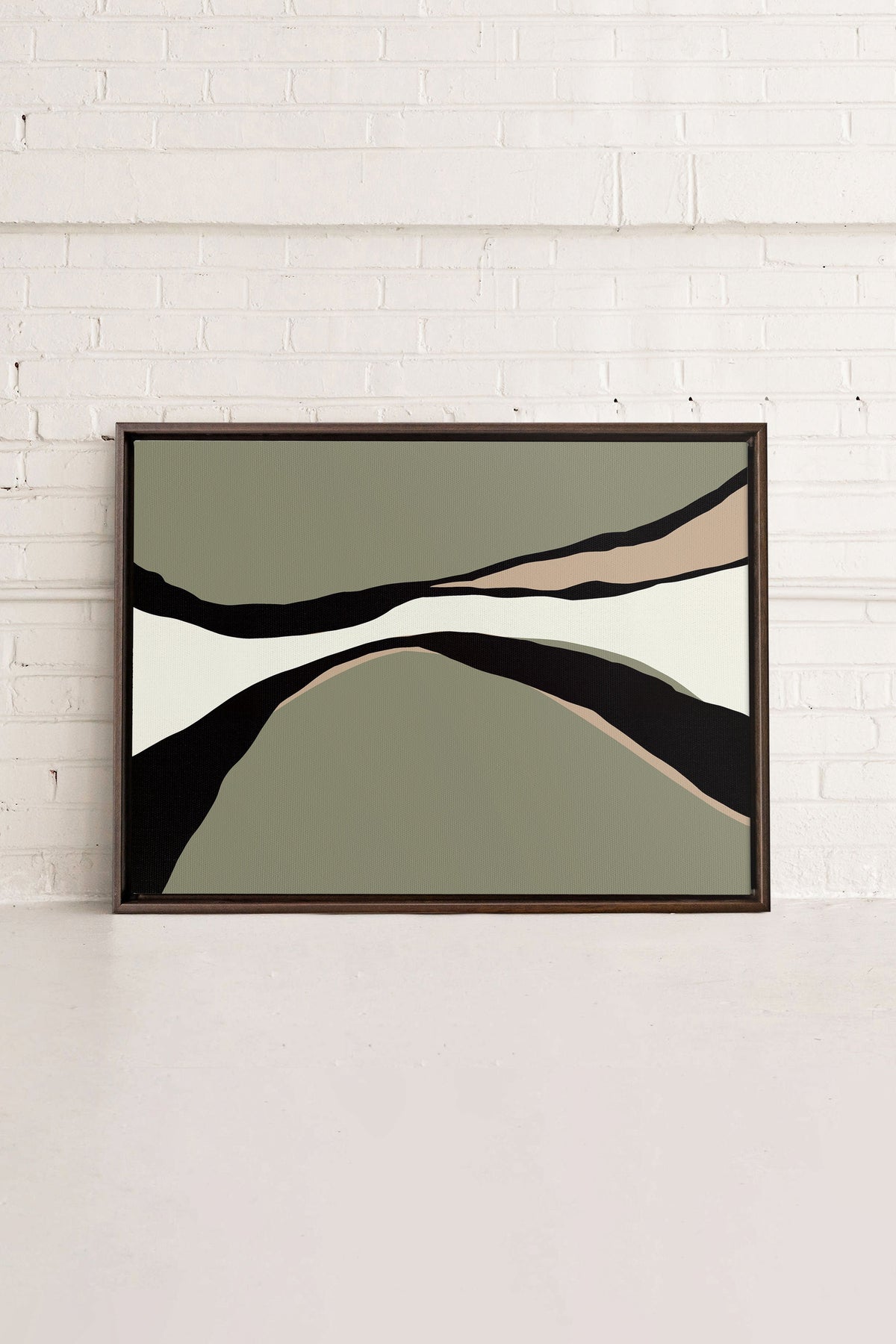 CAMO MODERNE, Oeuvre sur toile étirée