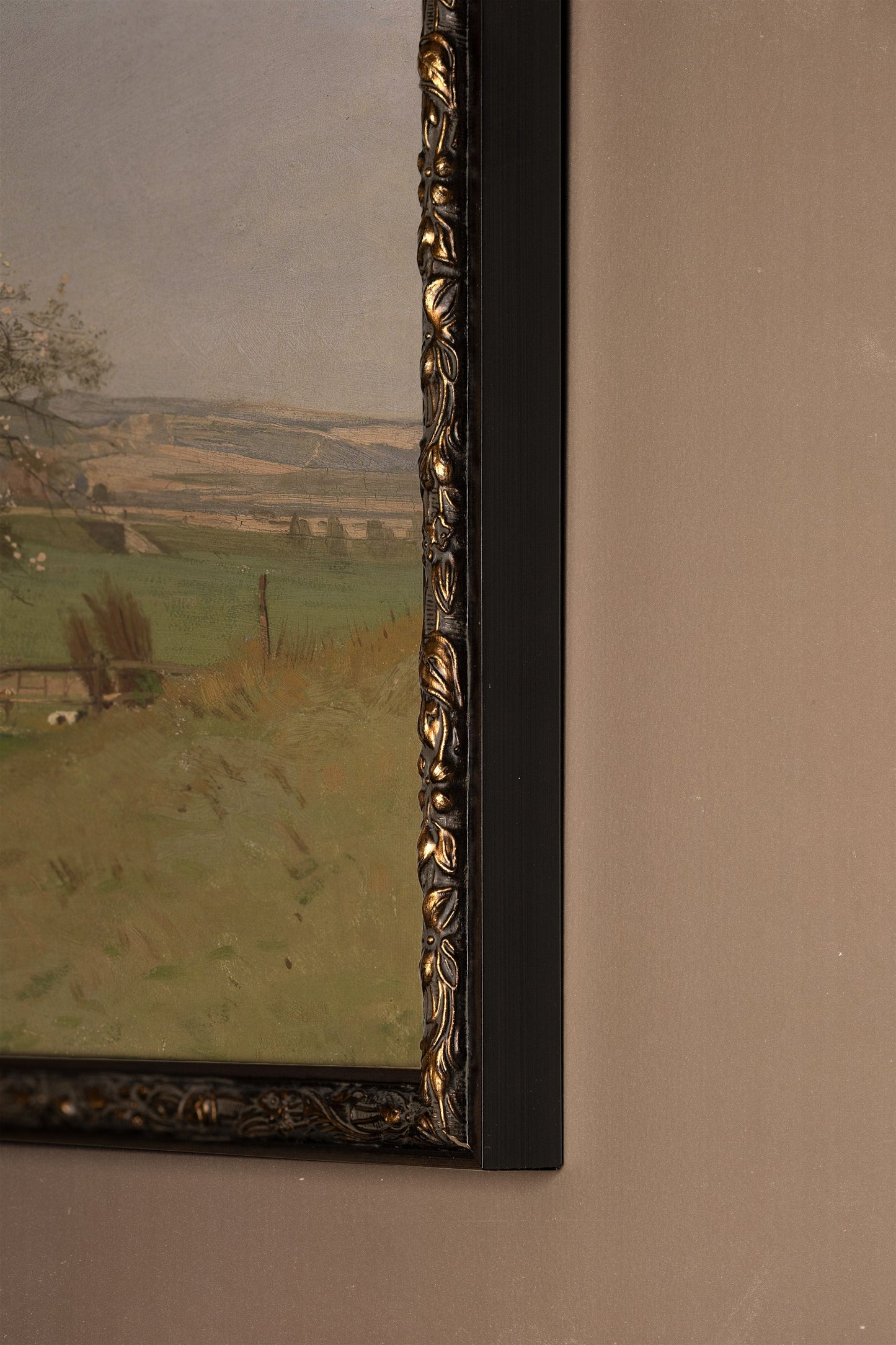 DOUCEUR PRINTANIÈRE, CADRE VINTAGE BRONZE