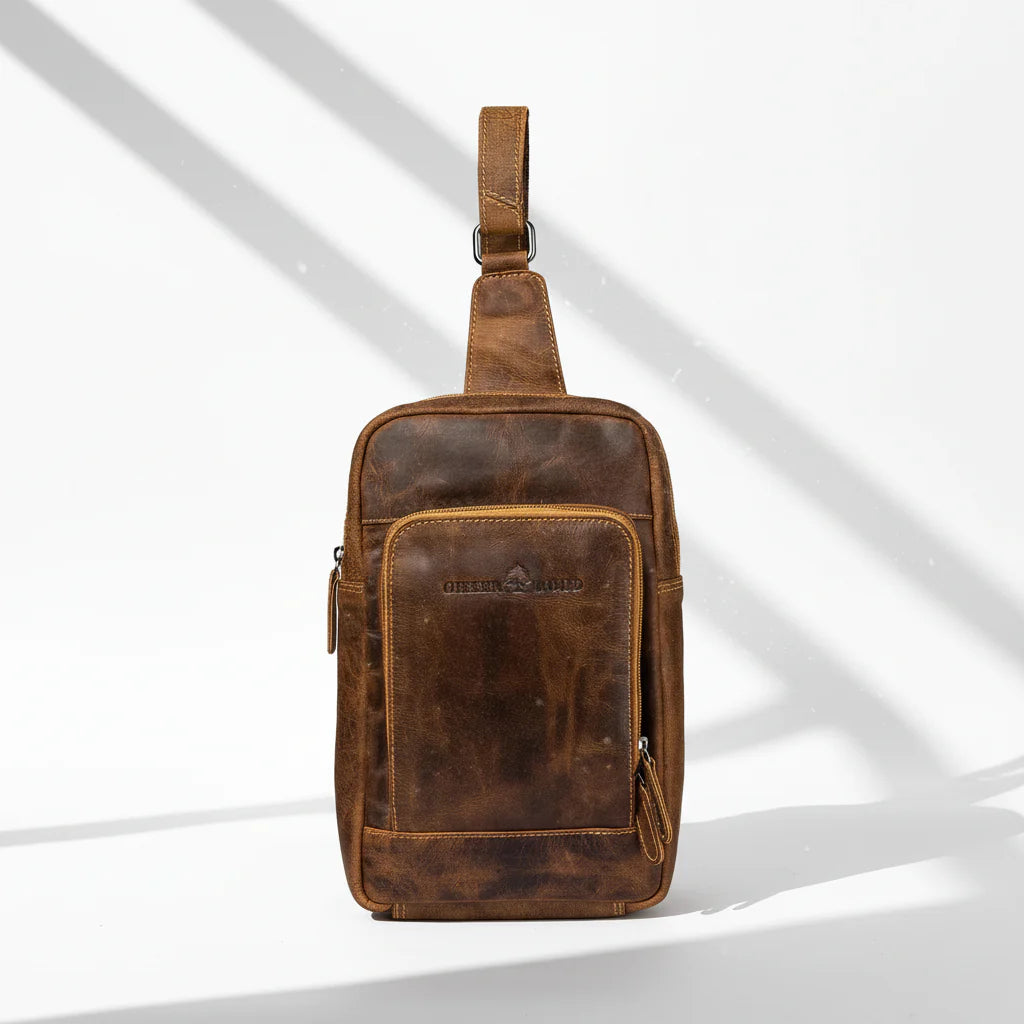 Greenwood Leather Hamilton Crossbody Bag Backpack