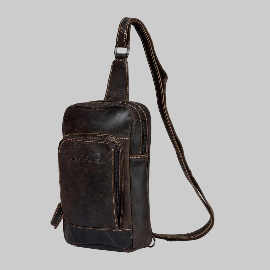 Greenwood Leather Hamilton Crossbody Bag Backpack