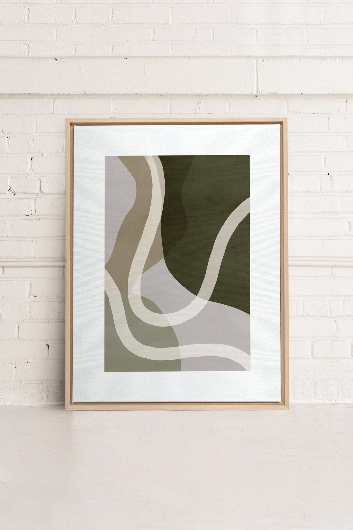 AUTUMN WHIRL, Oeuvre sur toile étiré