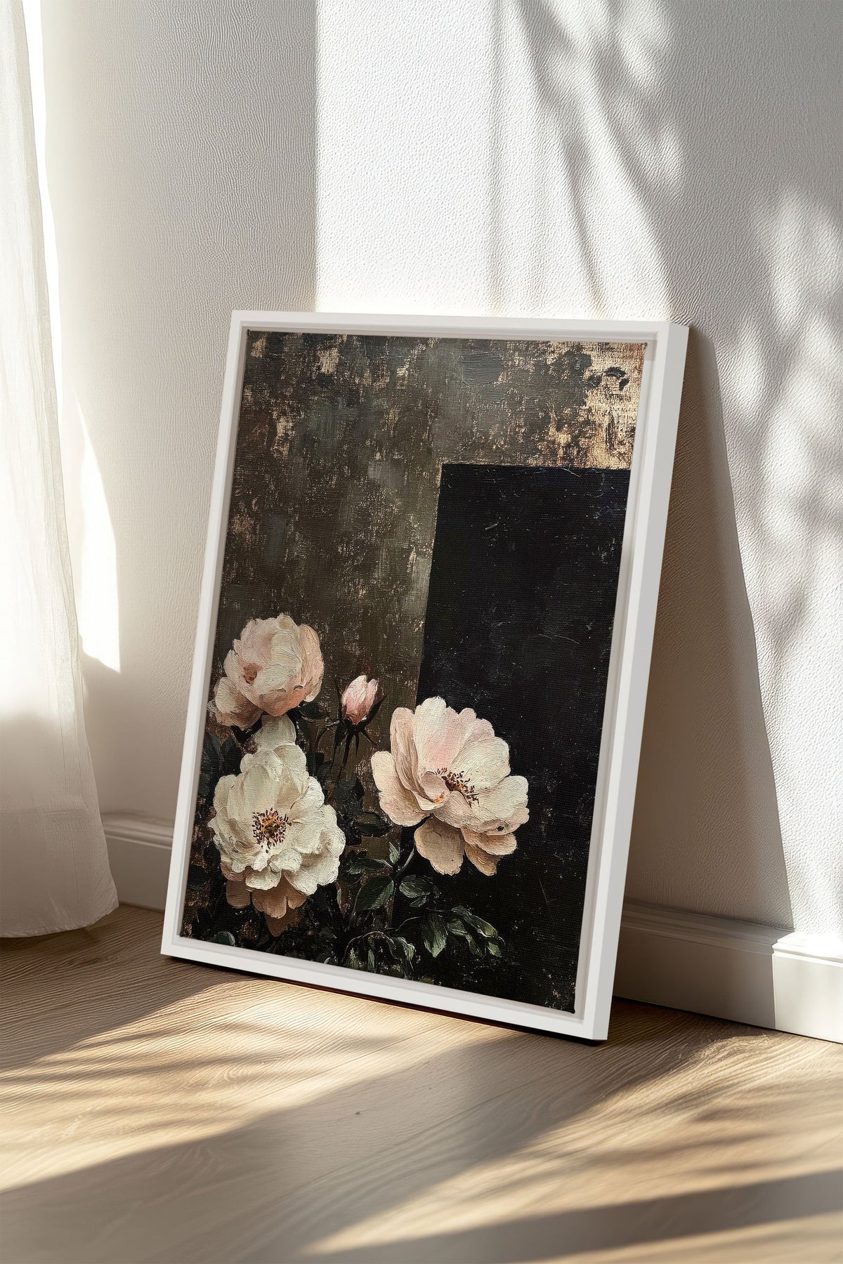 HIDDEN LIGHT, Oeuvre sur toile étirée