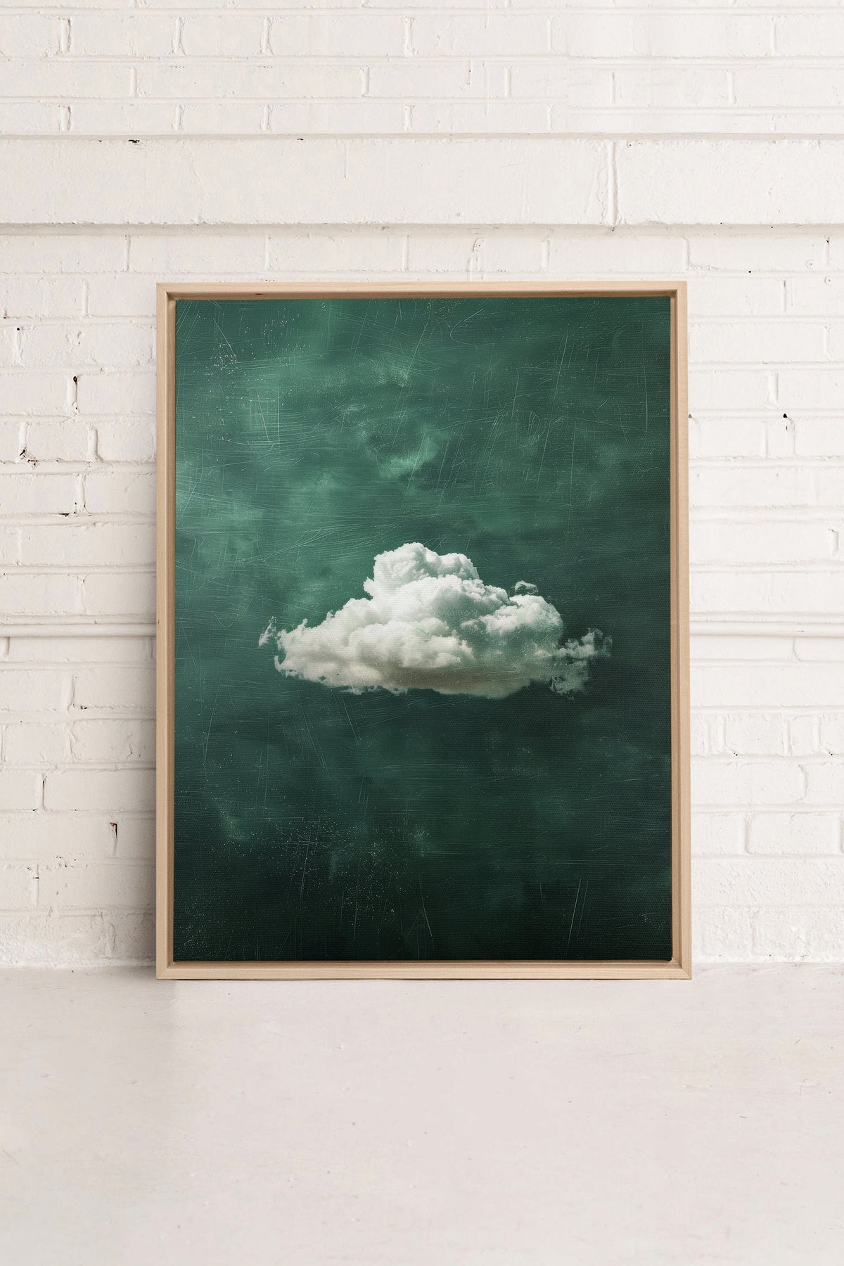 EMERALD DREAM, Oeuvre sur toile étirée