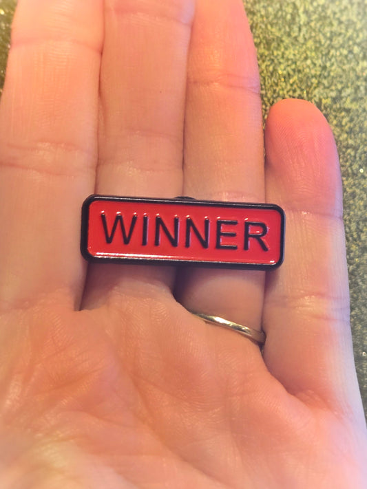 "Winner" | Collectible Pin