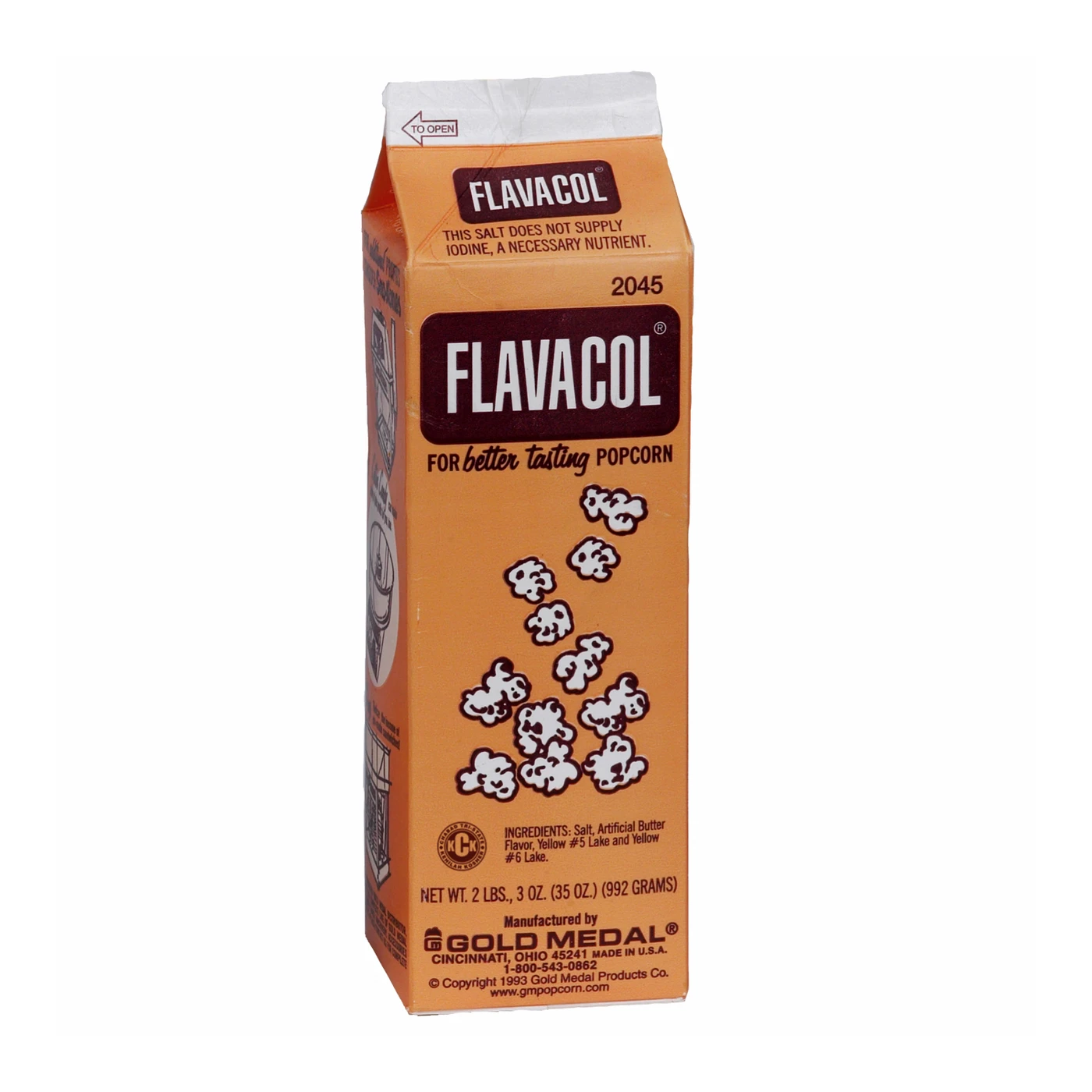 Flavacol Popcorn Salt 35oz