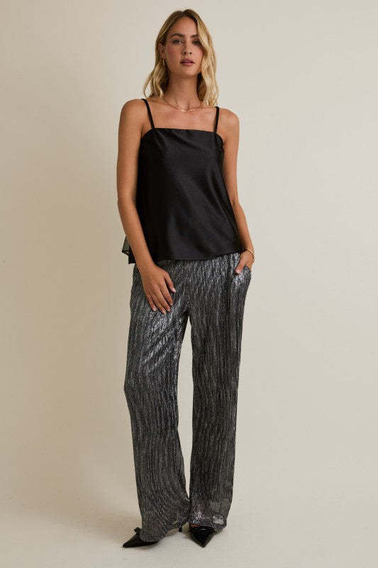 Nadia Contrast Strap Top