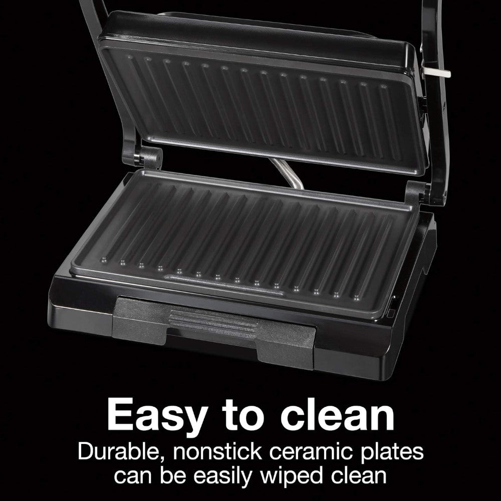 PROCTOR SILEX 25440PSC 4 Serving Panini Press, Sandwich Maker and Compact Indoor Grill