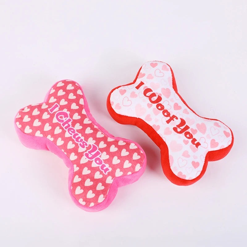 Dog Bone Toy | Love Bone Dog Toy