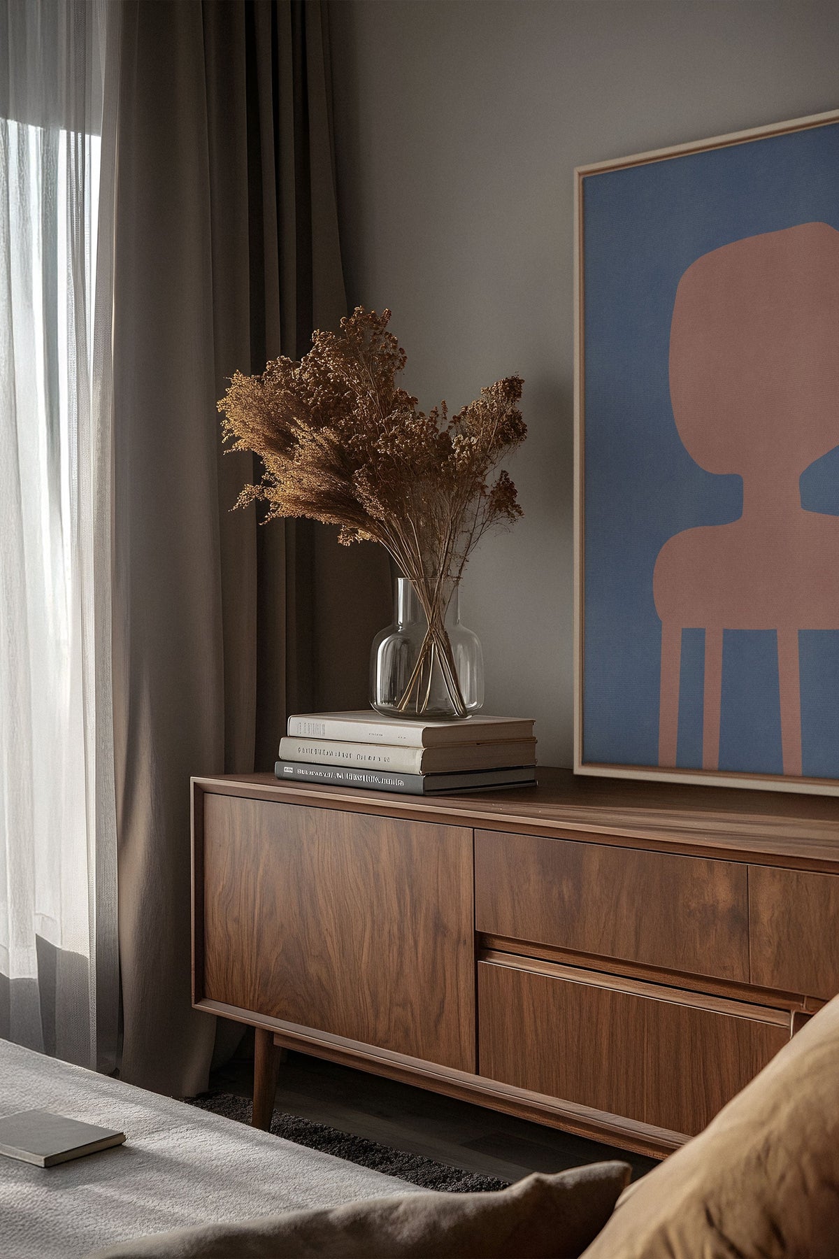 THE PINK CHAIR, Oeuvre sur toile étirée