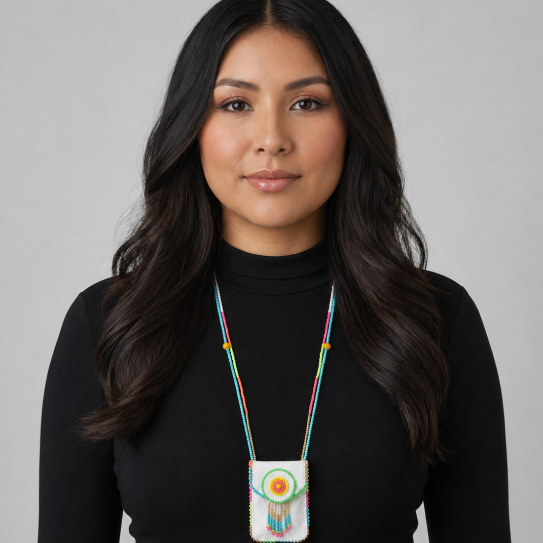 Earth white Spirit Medicine Bag