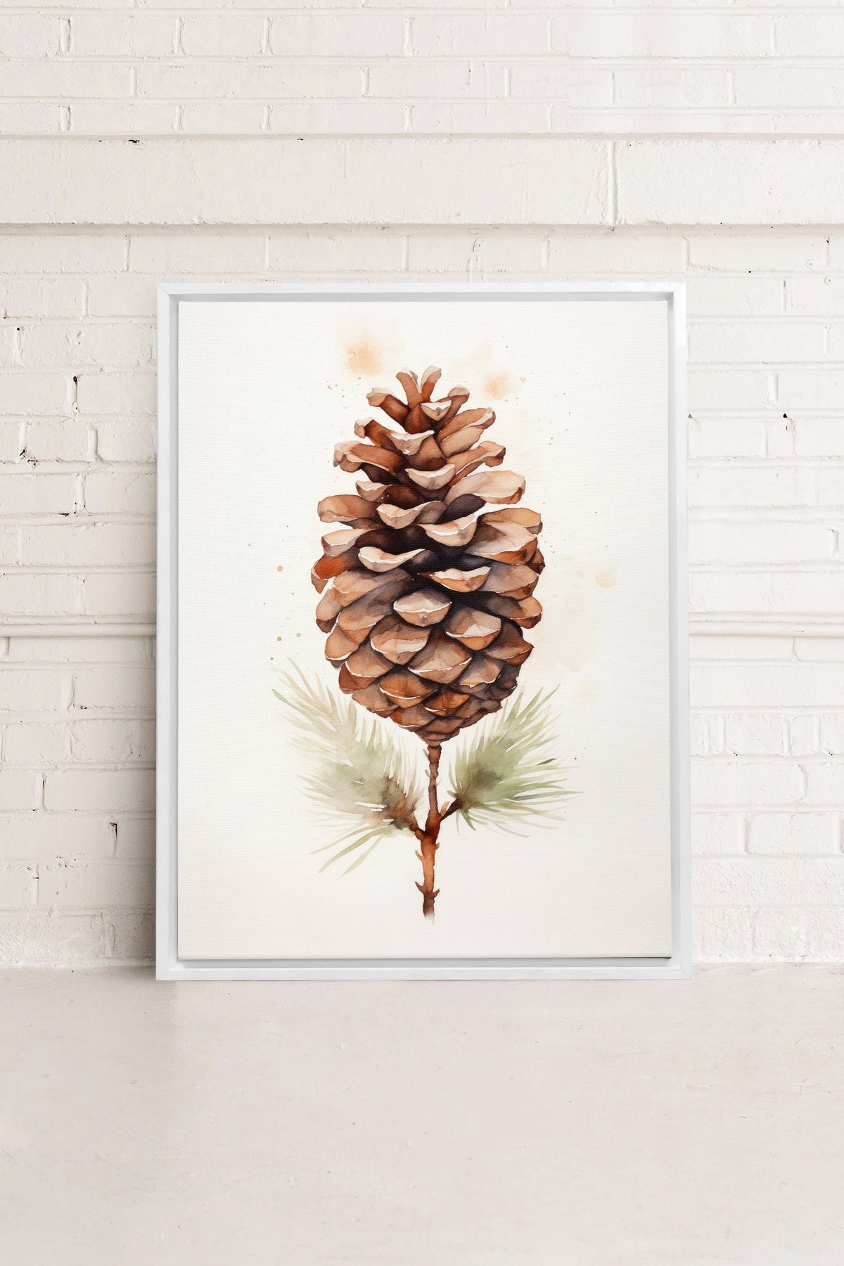 Pine haven, Oeuvre sur toile étirée
