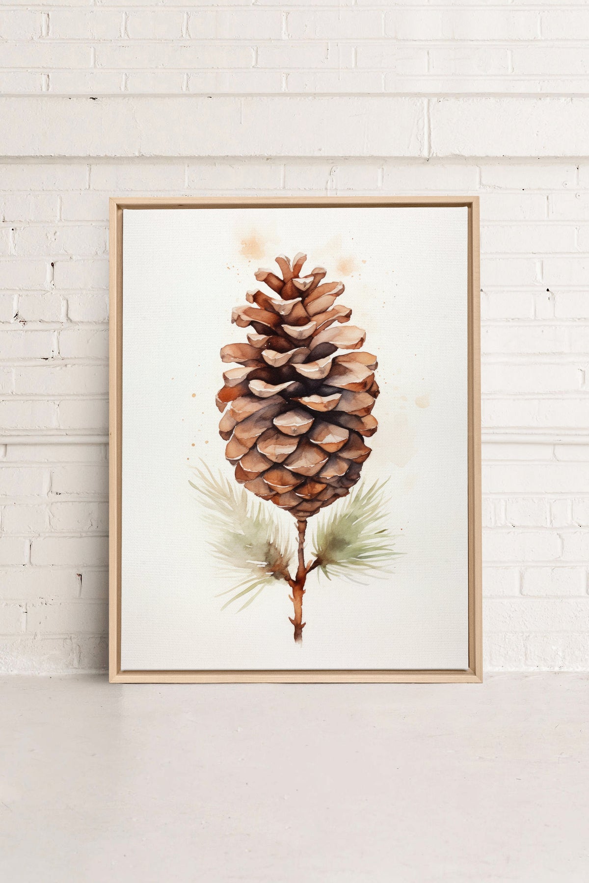 Pine haven, Oeuvre sur toile étirée