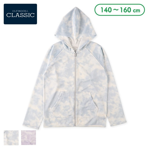 西松屋 ELFINDOLL CLASSIC メッシュタイダイ風パーカー正規品