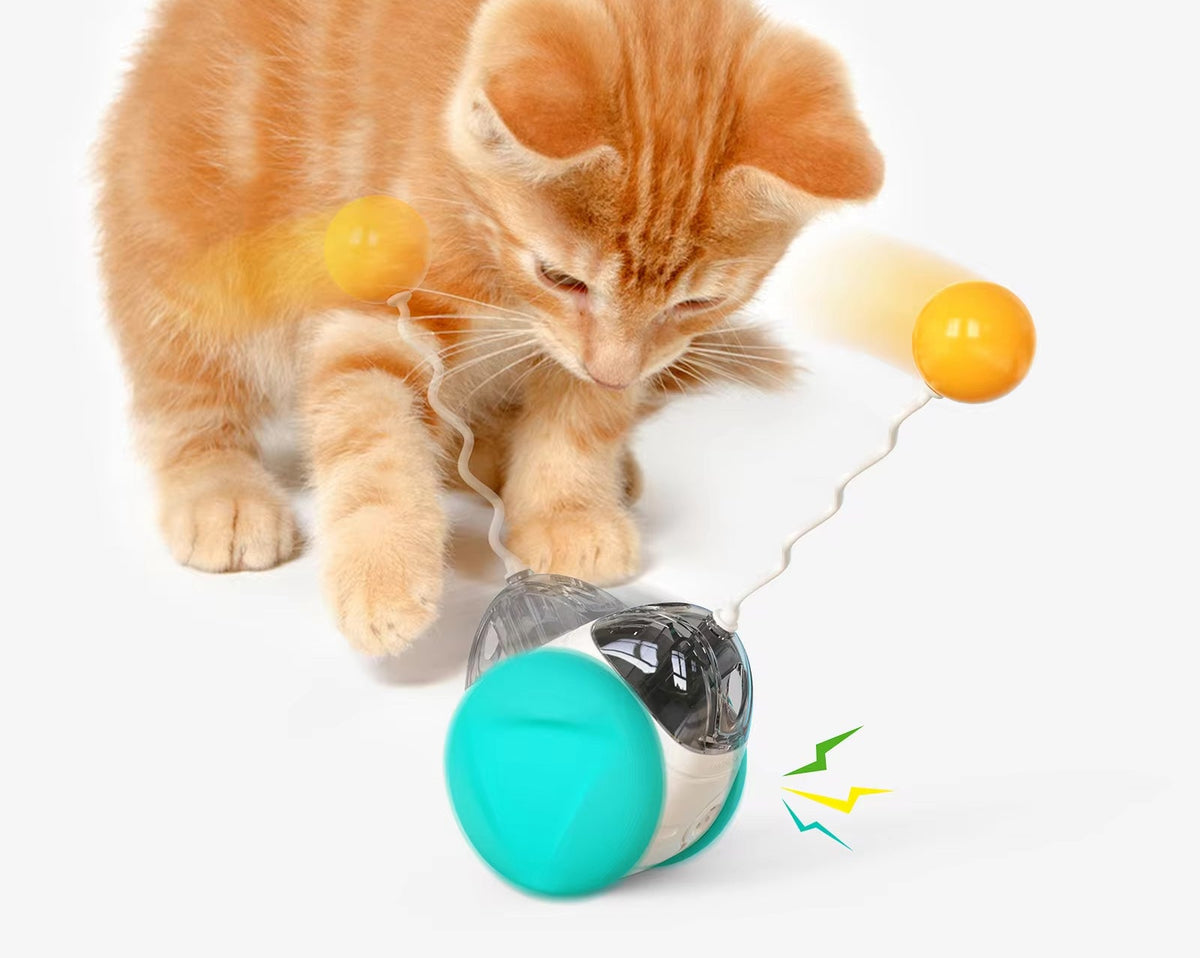 Interactive Squeaky Balance Toy – Fun for Dogs & Cats