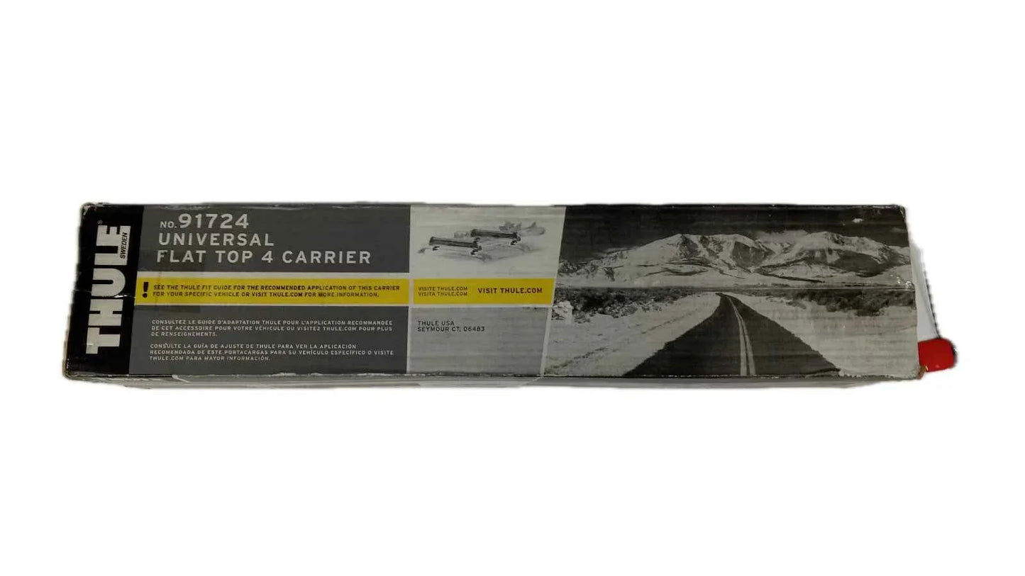Thule 91724 Universal Flat Top 4 Carrier(MISSING PARTS, READ DESCRIPTION)