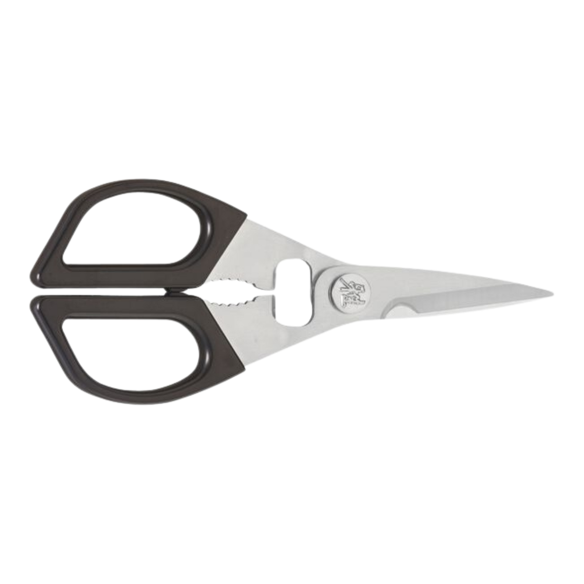 MIYABI 22cm Kitchen Shears – Made in Japan, Black Handle