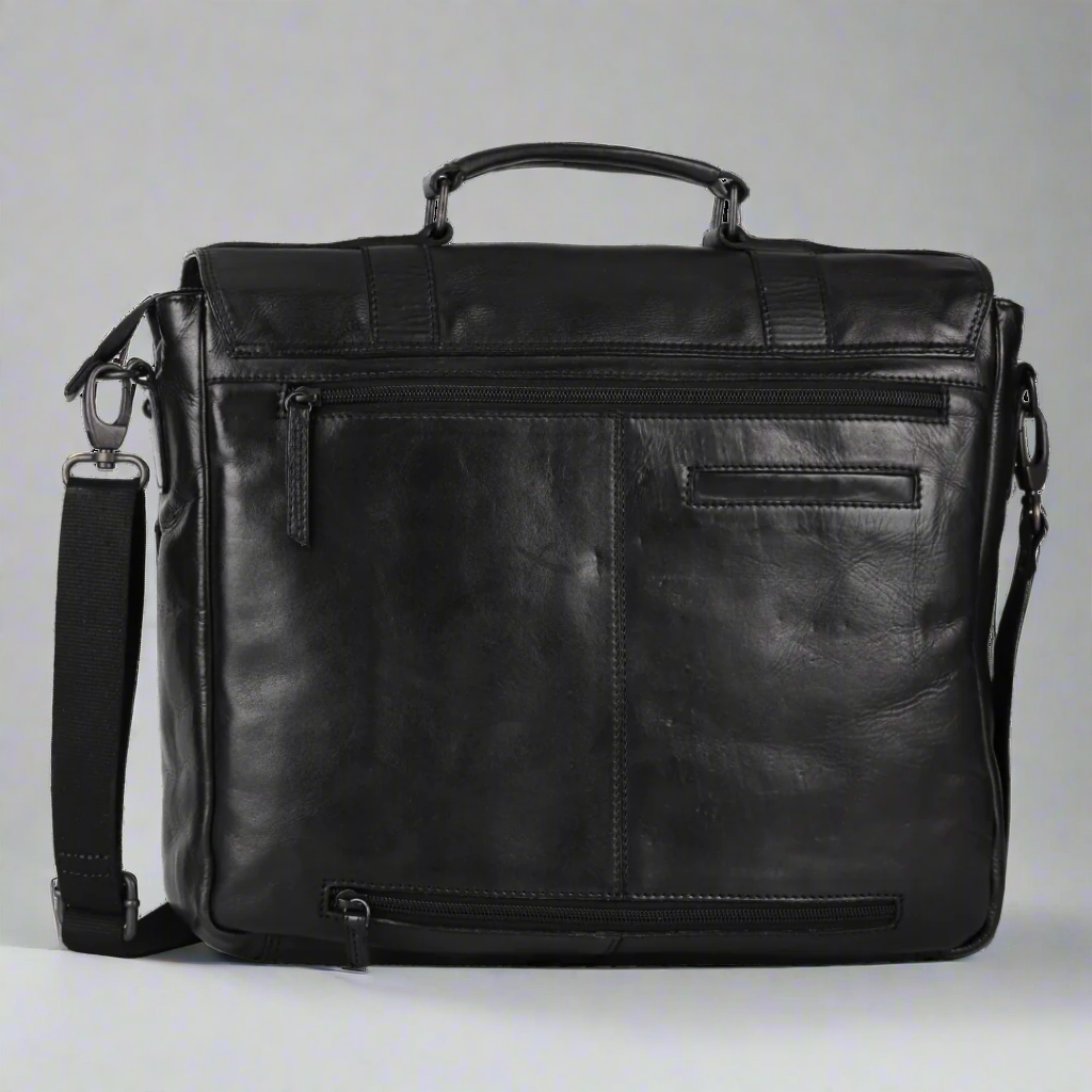 MET Messenger Laptop Leather Bag