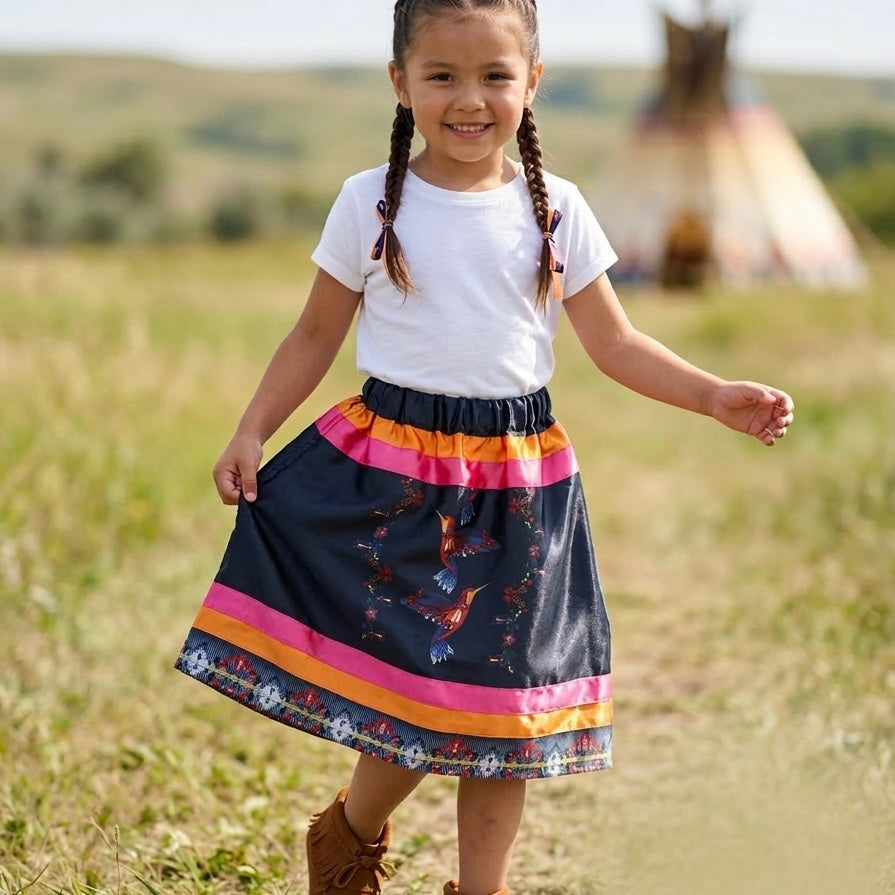 Infants Humming Bird Ribbon Skirt