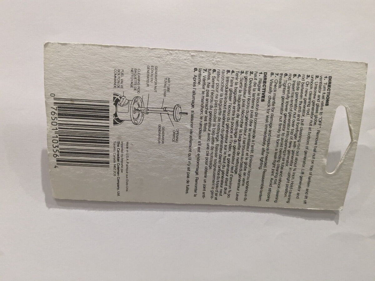 Coleman Lantern Generator for Models 288 & 286