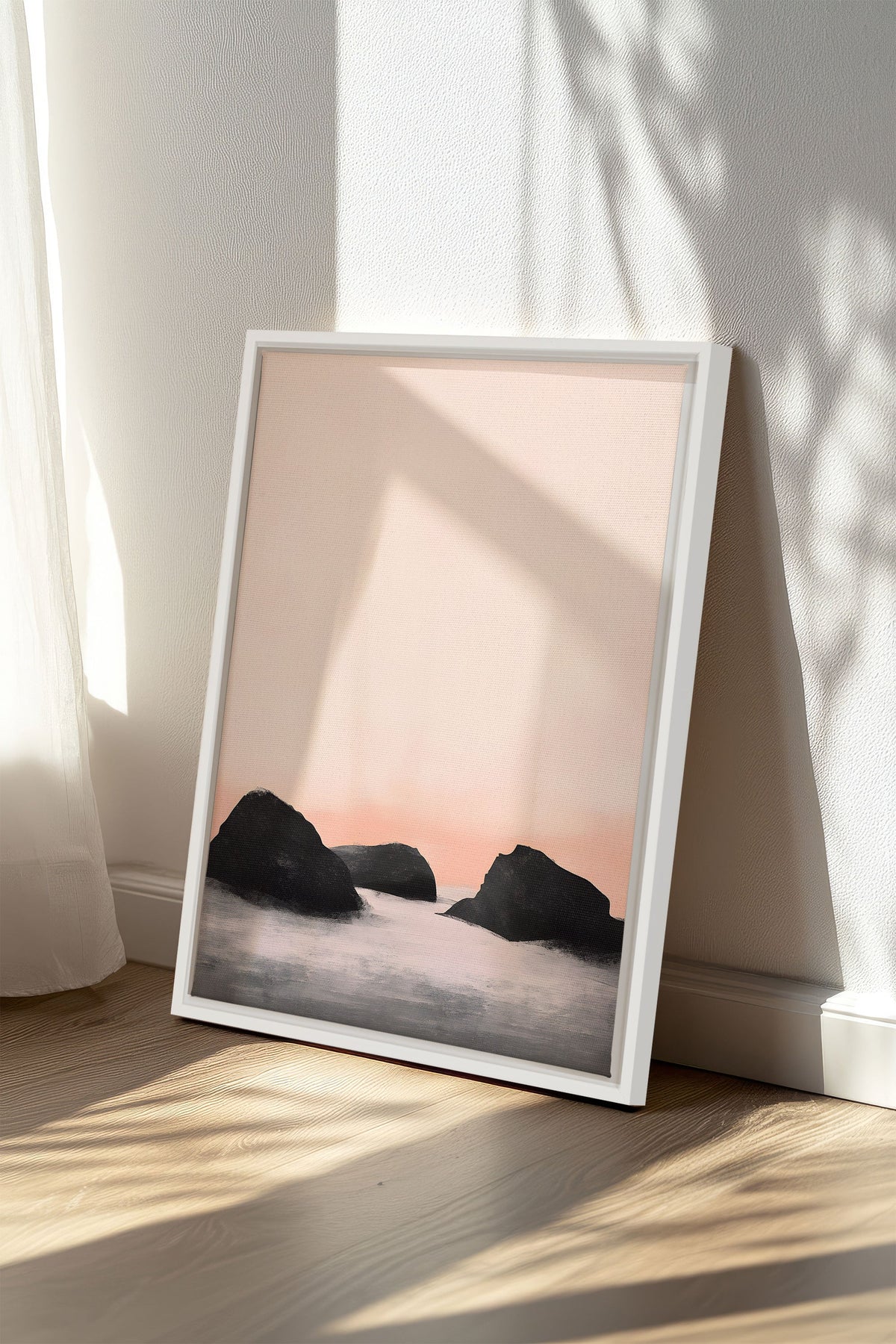TWILIGHT GLOW, Oeuvre sur toile étirée