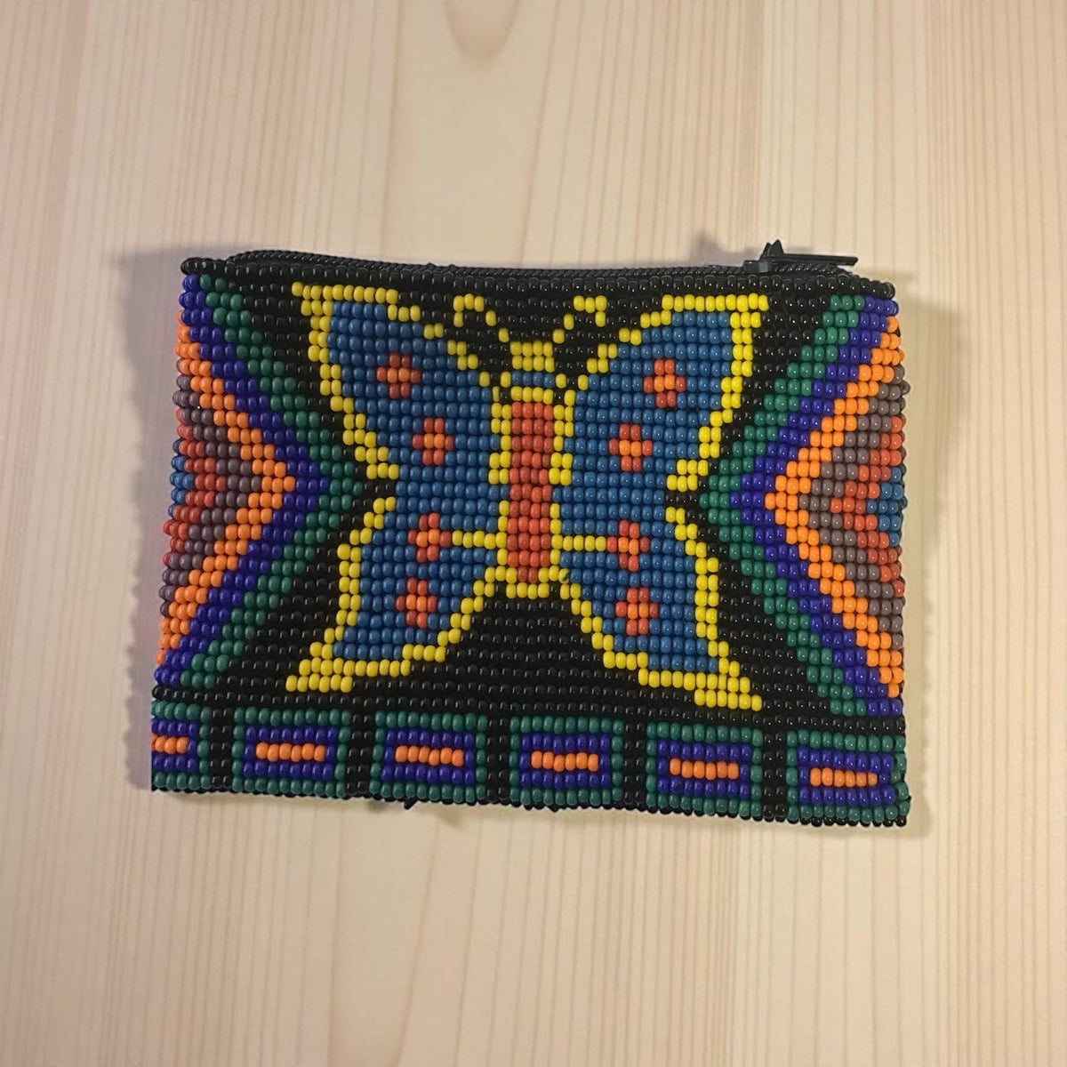 Butterfly Beaded coin purse