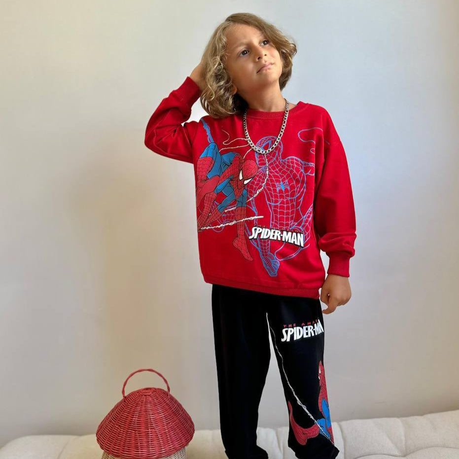 Web Hero Boys Joggers Set