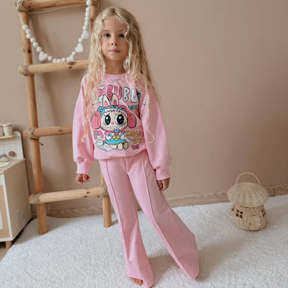 La-Bu-Bu Sister Girls Casual Set
