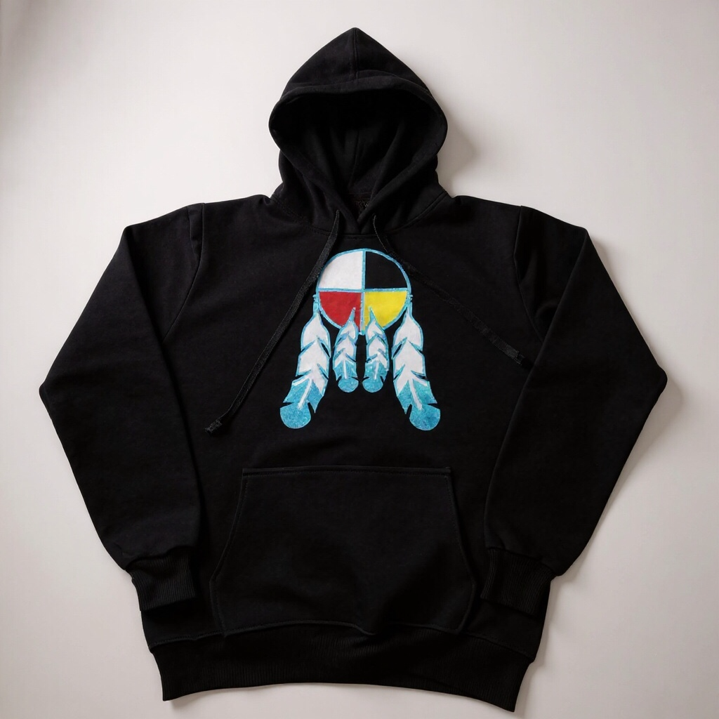 Embroidered Hoodies ( Dream Catcher)