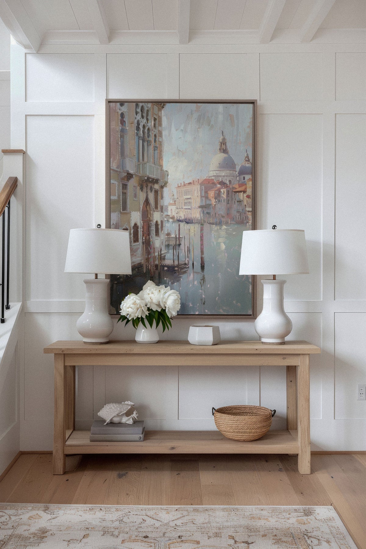 VENICE IN HUES, Oeuvre sur toile étirée