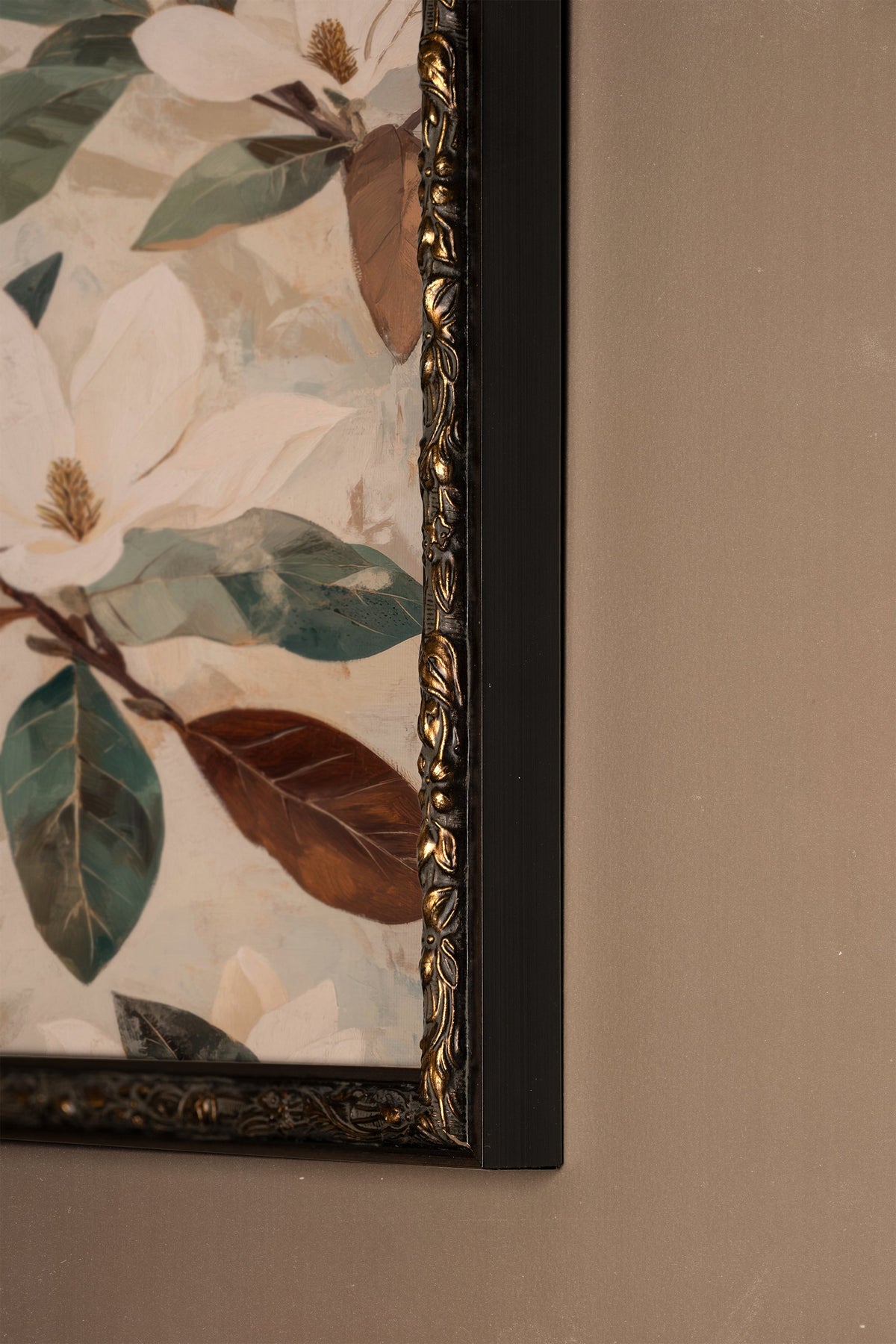 JARDIN INTEMPOREL, CADRE VINTAGE BRONZE