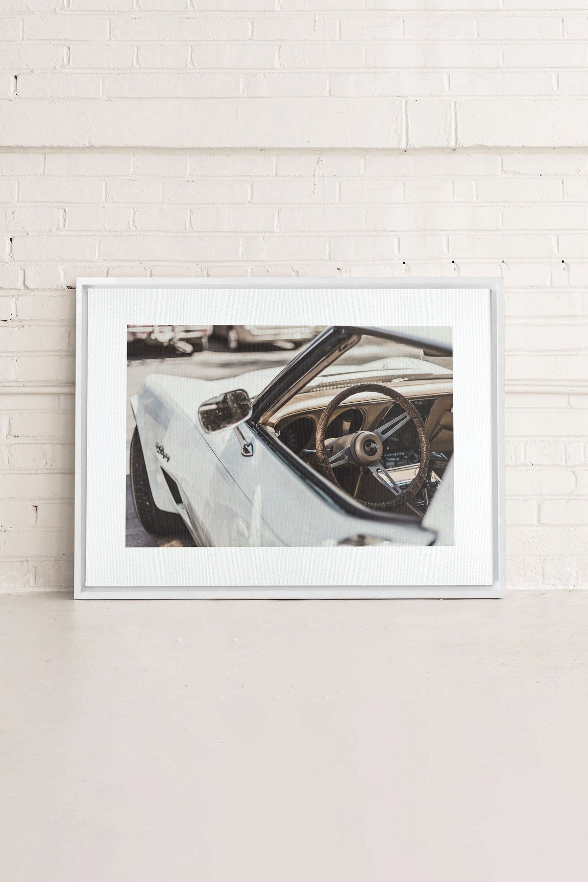 LUXURY RIDE, Oeuvre sur toile étirée
