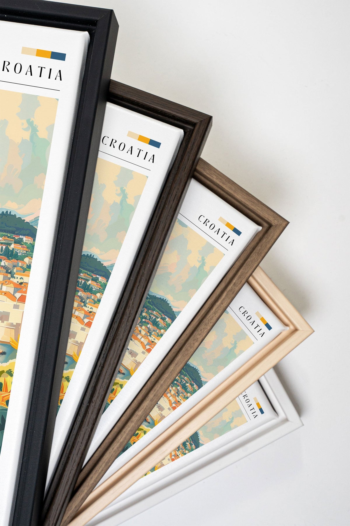 Dubrovnik, Oeuvre sur toile étirée