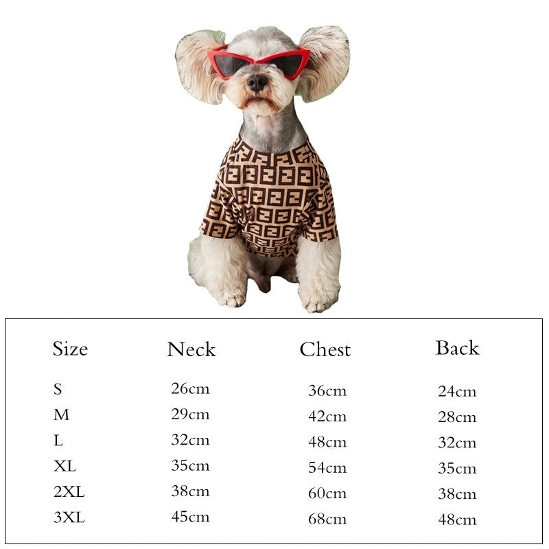 Furendi Dog Sweater – Luxury Knit Outfit for Small Dogs