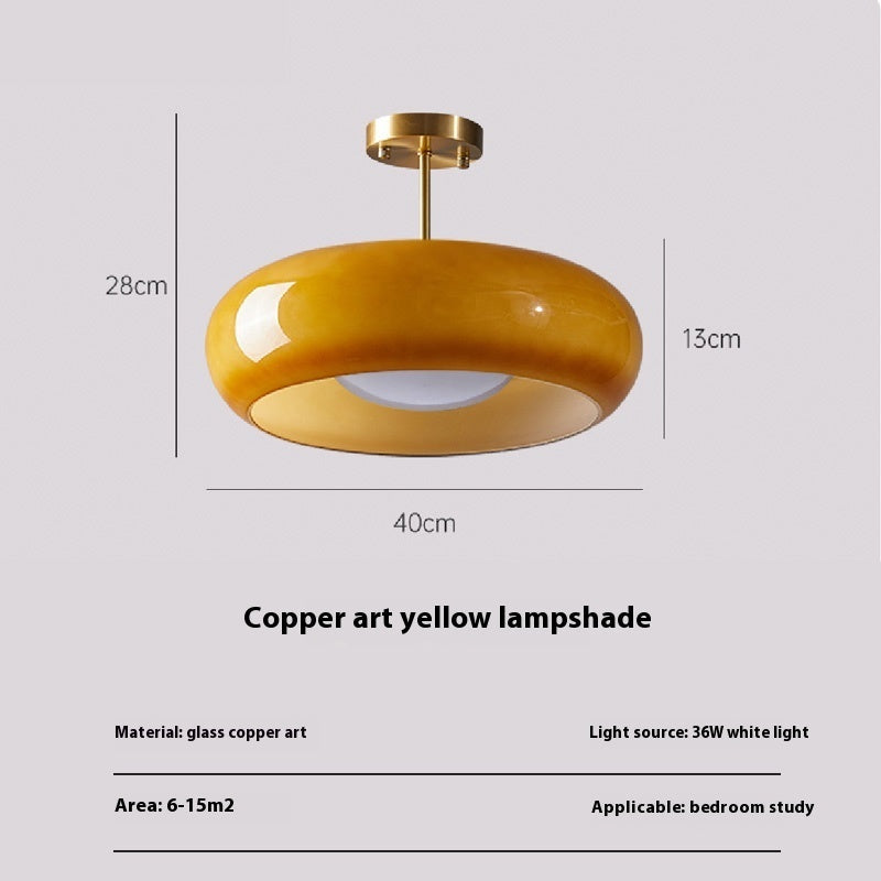 Creative Minimalist Bag LED Persimmon Balcony Aisle Ceiling Light Dining-room Lamp