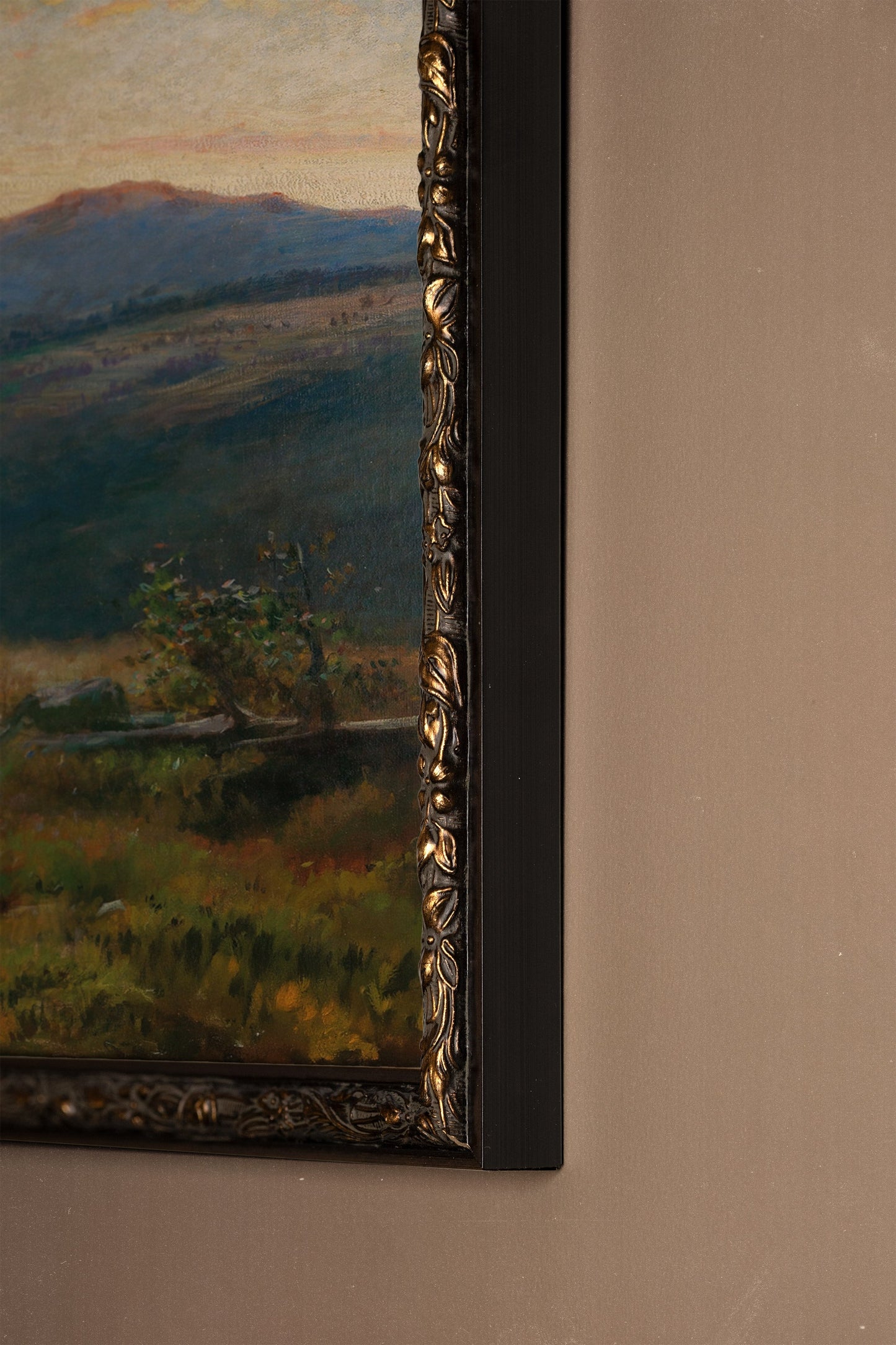 ÂME DE LA FORÊT, CADRE VINTAGE BRONZE