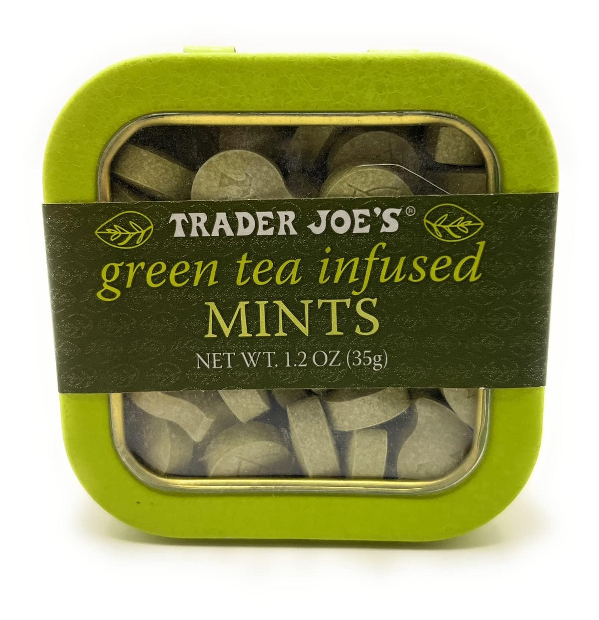 Trader Joe's Green Tea Infused Mints, 35g
