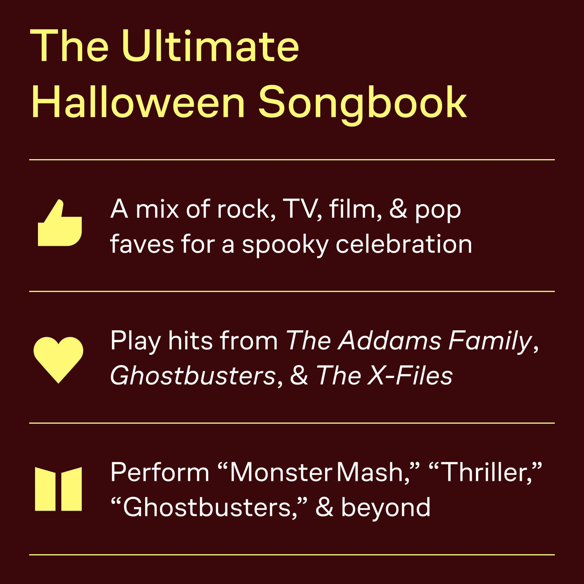 Halloween Spooktacular Piano Vocal Guitar Songbook | Piano Music Book with 37 Frightening Hits | Halloween Music Sheet Music Collection for Singers and Pianists | Music Arrangements