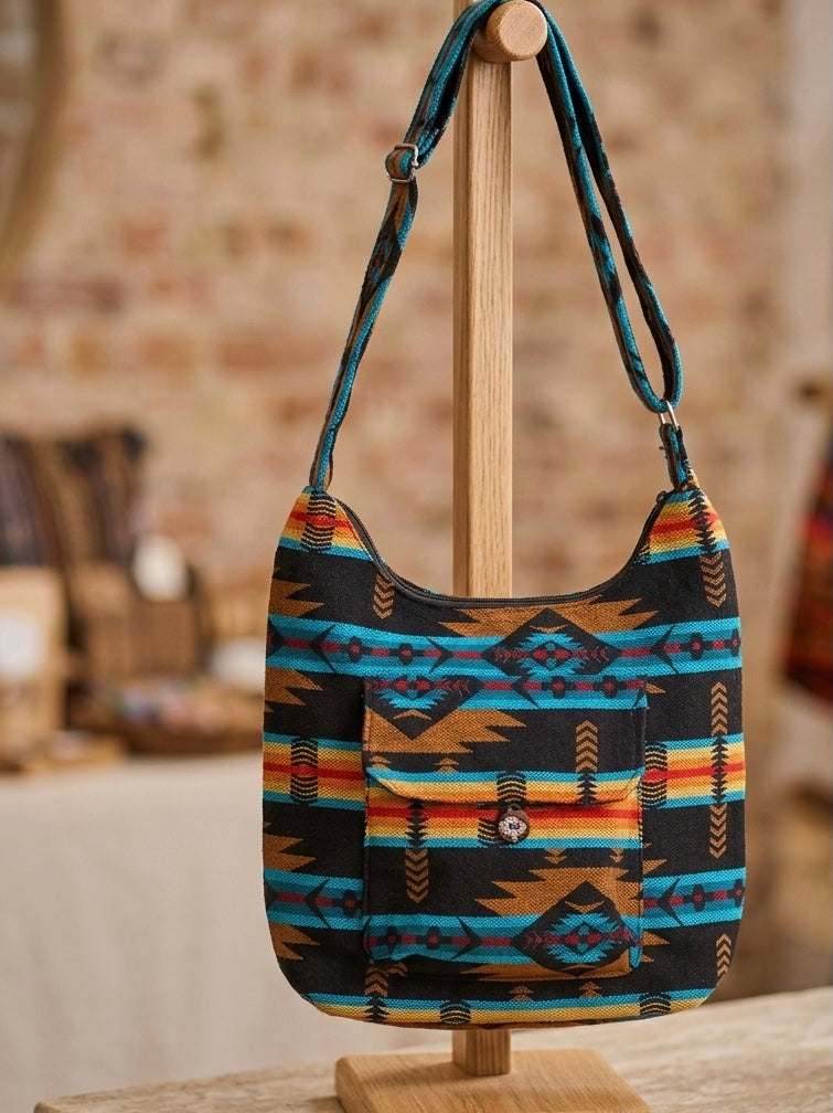 brown Matoaka Crossbody Bag