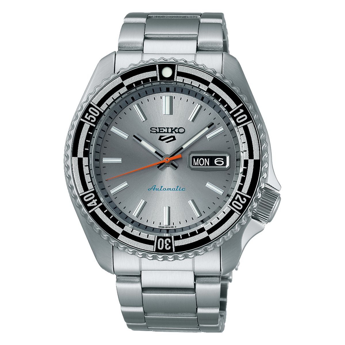 SEIKO 5 Sports 55th Anniversary 1969 SKX Style Special Edition Silver | SRPK09K1