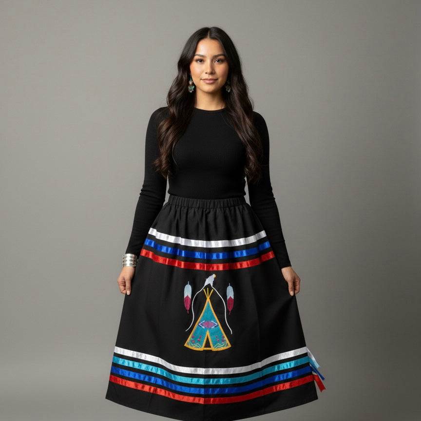 Shelter of Heritage Ribbon Skirt